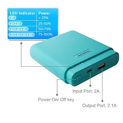 ADATA PV150 Power Bank with Long-lasting Power and Enduring Elegance(APV150-10000M-5V-CBL)