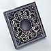 Senlesen Art Carved Oil Rubbed Bronze 4'' Shower Floor Waste Drain Cover Washer Machine Waste Drain