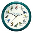 Audubon Singing Bird Clock - 8 Green