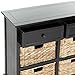 SAFAVIEH American Homes Collection Herman Vintage Black Storage Unit