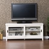 Cheapest Southern Enterprises Concho White Media Stand – MS9674, Best Deals