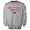 Reebok New York Giants Ash Double Arch Long Sleeve Sweatshirt