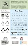 Cricut Tear Drop Cartridge: Alphabet & Words