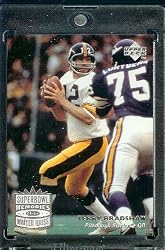 1997 Upper Deck Legends # 190 Terry Bradshaw Pittsburgh Steelers Football Card - Mint Condition - Shipped In Protective ScrewDown Case!