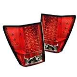 05-09 Jeep Grand Cherokee Led Taillights - Red Clear 