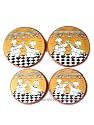 Fat French Chef Burner Stove Covers / Kitchen Wall Decor