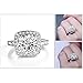 [Retro Series] Yoursfs Sparkling 18k White Gold Plated Austrian Cubic Zirconia CZ