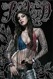 KAT VON D POSTER Sexy Shot - Tattoo RARE HOT 24X36 - 3
