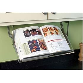 Under Cabinet Cookbook Holder-All Acrylic by CSHP