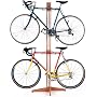 Free Standing Bike Rack (American Red Oak) (80"h x 28"footprint)