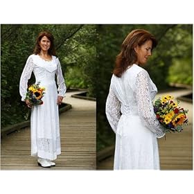 Madison Fringe Wedding Dress