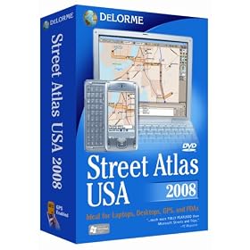 Delorme Street Atlas USA 2008 [Old Version]