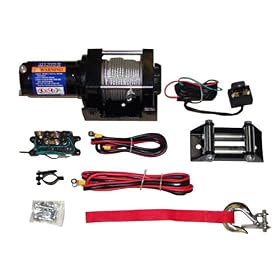 Super ATV 2500lb Winch w/o Mounting Plate