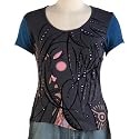 Jessie G. Women's Printed Scoop Neck Tee