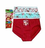 Strawberry Shortcake - Sparkle Accent 3 Pack Girls Briefs for girls