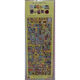 Amazon.com: Fridge Fun: Magnetic Ransom Notes: Home & Garden : home magnet kitchen dork fun