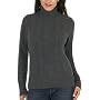 Merona® Cable Knit Turtleneck Sweater-Dark Gray