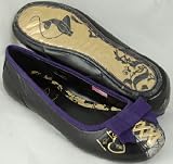 BABY PHAT Skimmy Bow Lace Ballet Flats Womens $69