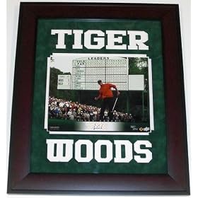 Tiger Woods Autographed Hand Signed 1997 Masters 8x10 Photo ~ Limited to 100 ~ Custom...