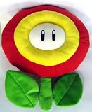 Nintendo Super Mario Brothers Fire Flower 16 Plush Pillow Cushion