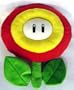 Super Mario Brothers : Fire Flower Plush Pillow - 15"