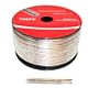 100' Spool 14 Gauge Clear Speaker Cable Wire 14GA