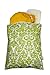 Itzy Ritzy Travel Happens Sealed Wet Bag, Avocado Damask