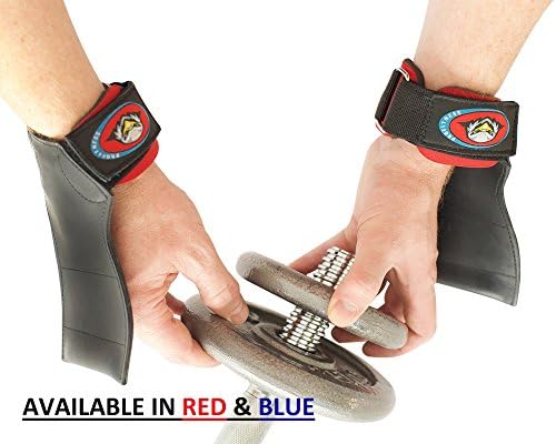 Best Weightlifting Wrist Wraps With Hand Grips - Heavy Duty Rubber Pads Give Advanced Palm Protection For Gym Workouts, Support H.I.I.T CrossFit & PowerLifting. Adjustable Padded Straps Are Better Than Weight Lifting Gloves & Hooks. Fit Men & Women