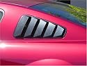 05-08 Ford Mustang V-Tech Sidewinders Window Covers - Louvers