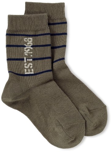ESPRIT Unisex - Kinder Socken 18331 Stripe 68 Socke, Gr. 40(39-42), Gr&uuml;n(THYMIAN1 7821) Preisvergleich