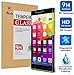 BLU Pure XL Screen protector, KuGi ® Ultra-thin 9H Hardness High Quality HD clear Premium Tempered Glass Screen Protector for BLU Pure XL smartphone (For BLU Pure XL, 1 pcs)