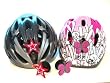 Helmtops 11K Red Star & Purple Butterfly Bike Helmet Charms