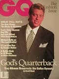 GQ Magazine September 1993 Troy Aikman (Single Back Issue)