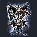 The Justice League the Coming Storm Adult Navy T-Shirt