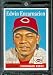 2007 Topps Heritage Baseball Card # 181 Edwin Encarnacion Cincinnati Reds - Mint Condition - In Protective Display Case