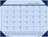 House of Doolittle EcoTone Academic Desk Pad Calendar 13 x 18 Inch Orchid 12 Months August to July Recycled Made in the USA (HOD012573)
