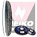10 Pc 4-1/2 Flap Disc Bevel, Zirconia, 80 Grit Tool For Grinder