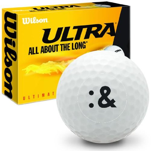 Western Fail Face - Wilson Ultra Ultimate Distance Golf Balls