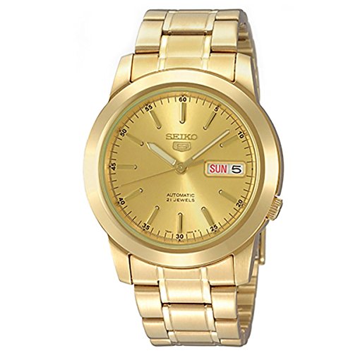 Seiko Mens 5 Automatic Analog Business JAPAN Watch (Imported) SNKE56J1
