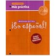 En Espanol: Level 2 Mas Practica Cuaderno with Lesson Review Bookmarks