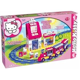 BIG - 57011 - Play BIG Bloxx - Gare Hello-Kitty (Import Allemagne)
