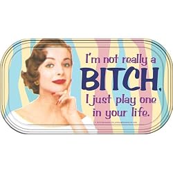 I'm not really a Bitch I just play one in your life. Magnetic Tin Sign