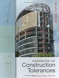 Handbook of Construction Tolerances - 0471931519