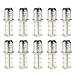 10-Pack 1157 2057 2357 7528 BAY15D 18-SMD LED Bulbs For Turn Tail Signal Brake Light Lamp Backup Lamps RV Camper Warm White