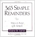 365 Simple Reminders: Ways to Keep Life Simple