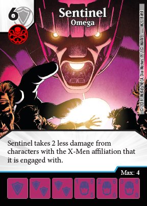 Marvel Dice Masters: Days of Future Past Promo Card: Sentinel Omega