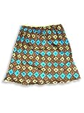 Kyds - Girls Silky Feel Skirt, Olive, Multi