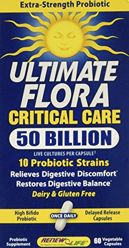 Ultimate Flora Critical Care 50 Billion By Renew Life 120 CAPS Ultimate Flora Critical Care 50 Billion By Renew Life 120 CAPS