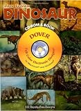 Dinosaur CD-ROM and Book (Dover Electronic Clip Art)