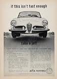 1963 Alfa Romeo Giulia 1600 Six Cylinder 2600 Price Ad - Original Print Ad